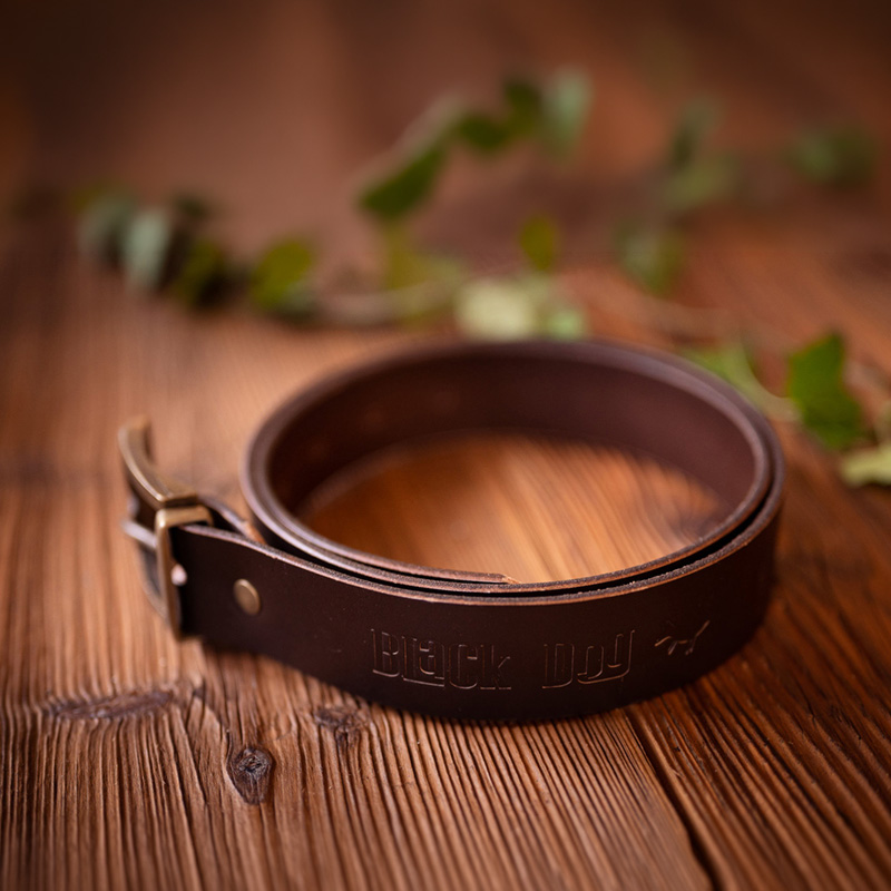 BlackDog remeň do gatí Brown